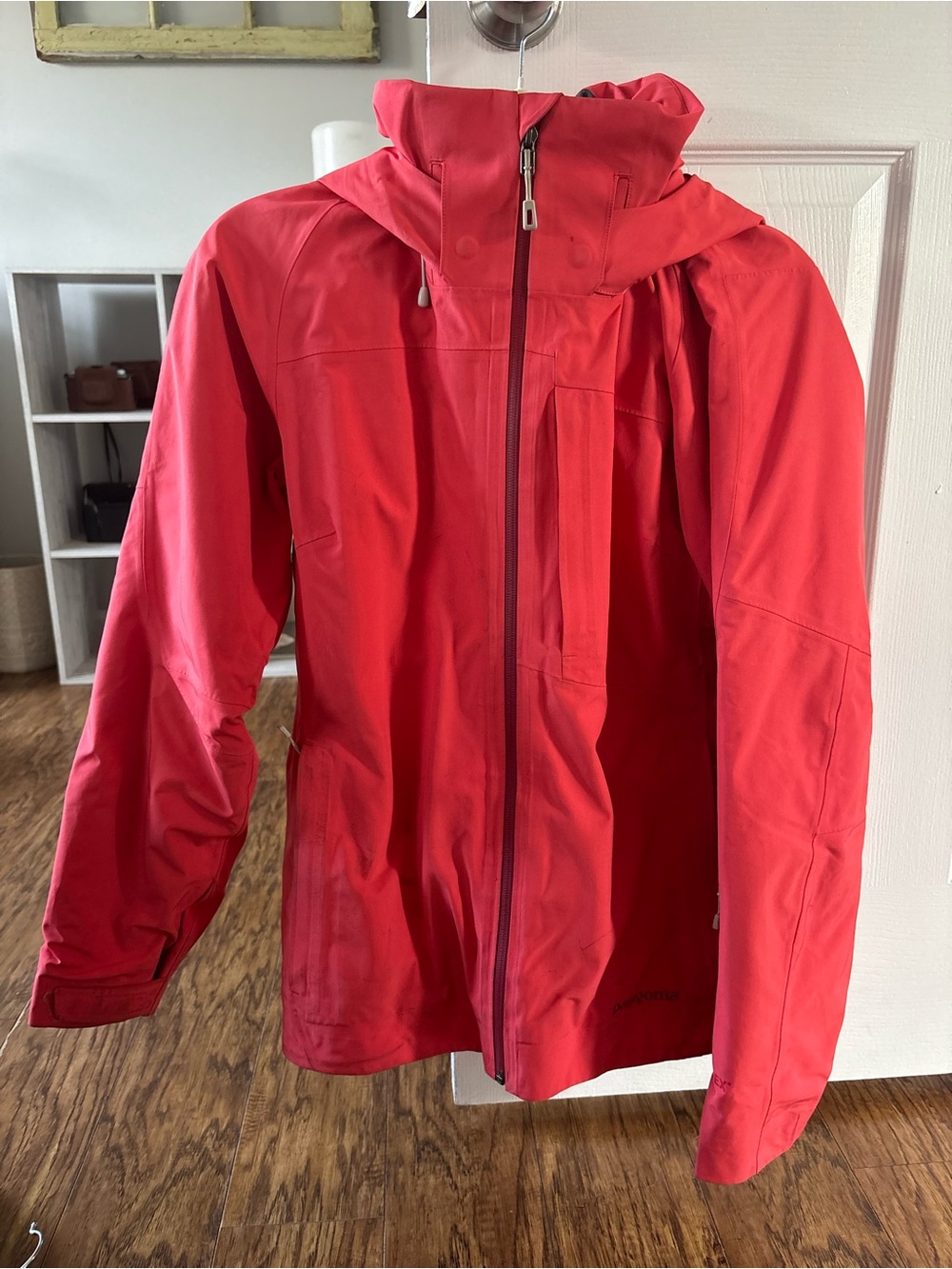 Patagonia Women's Red Hooded Ski & Snow Jacket